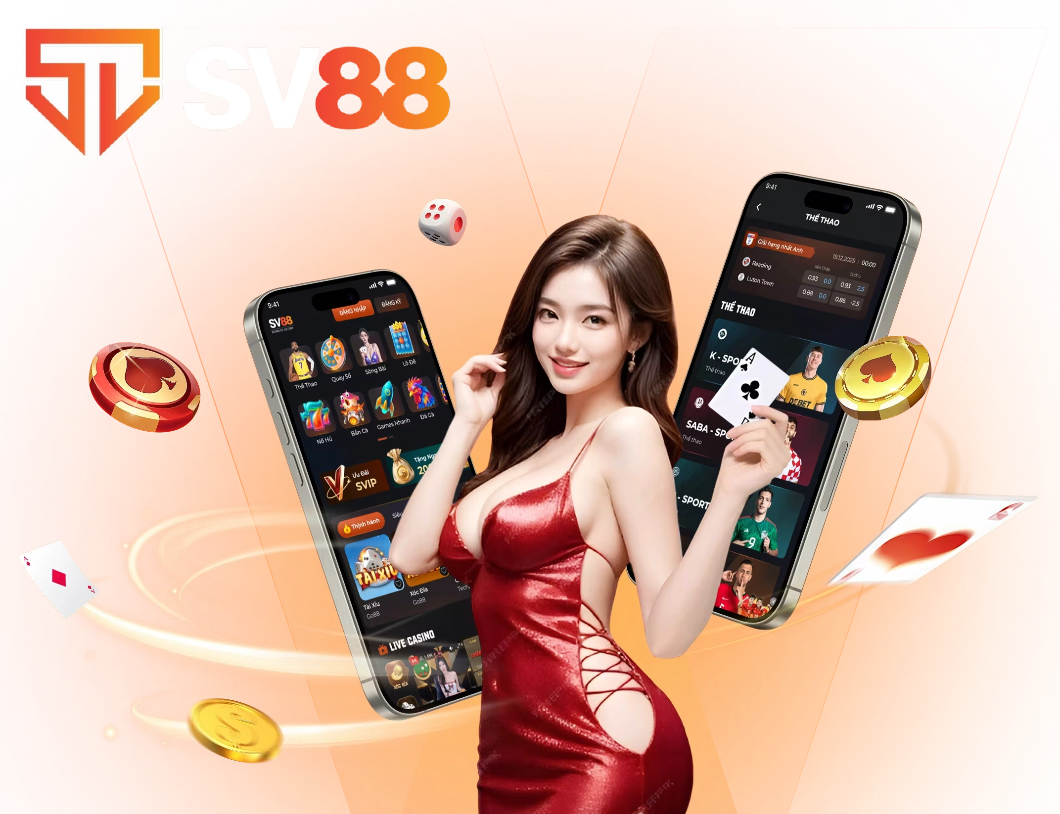 Dịch vụ ứng dụng SV88 trên di động